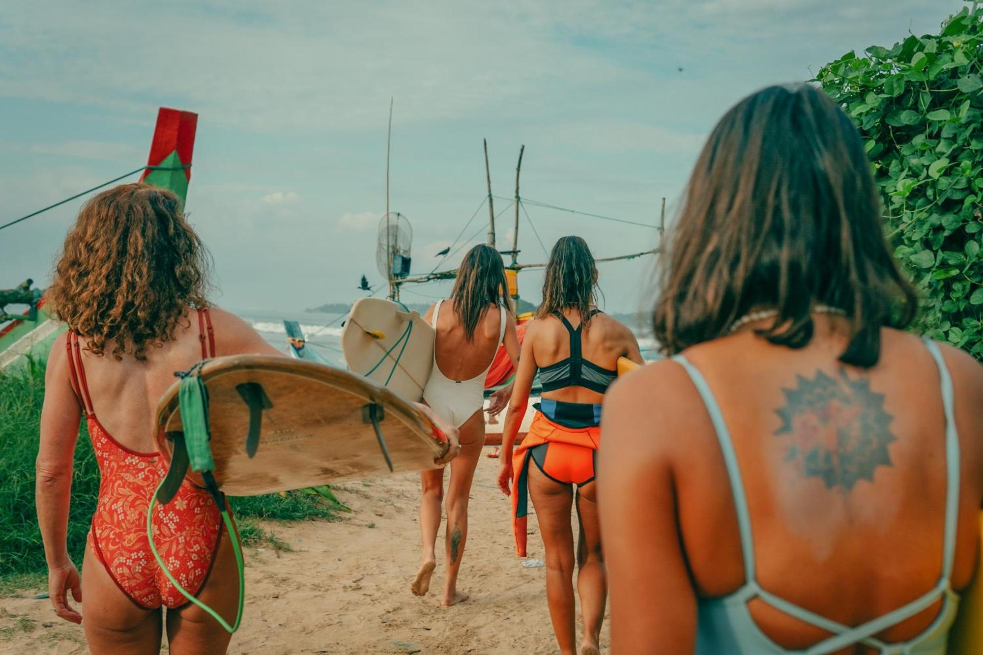 Bed and Breakfast Lucky'S Surf Camp Weligama Esterno foto